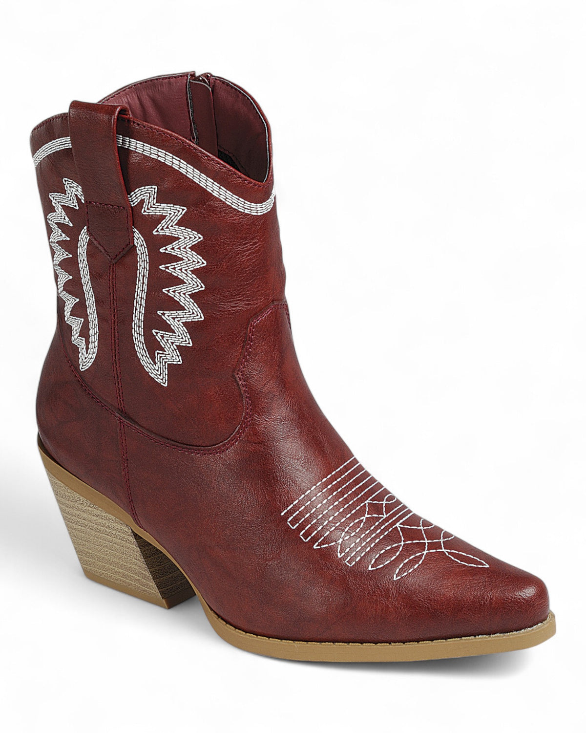 Women Chunky Heel Ankle Booties FL-CREEK-02