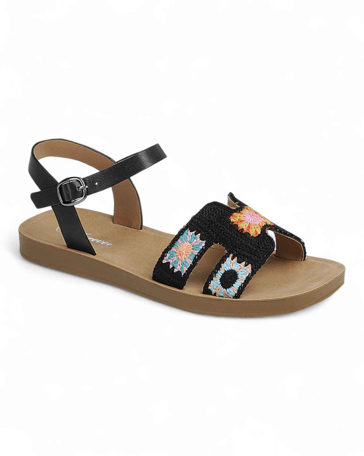 Women Ankle Strap Sandal Shoes FL-CROCHET-106