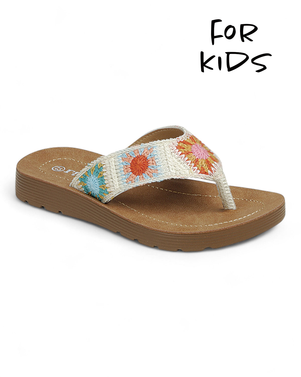 Kids Thong Sandal Shoes FL-CROCHET-113K