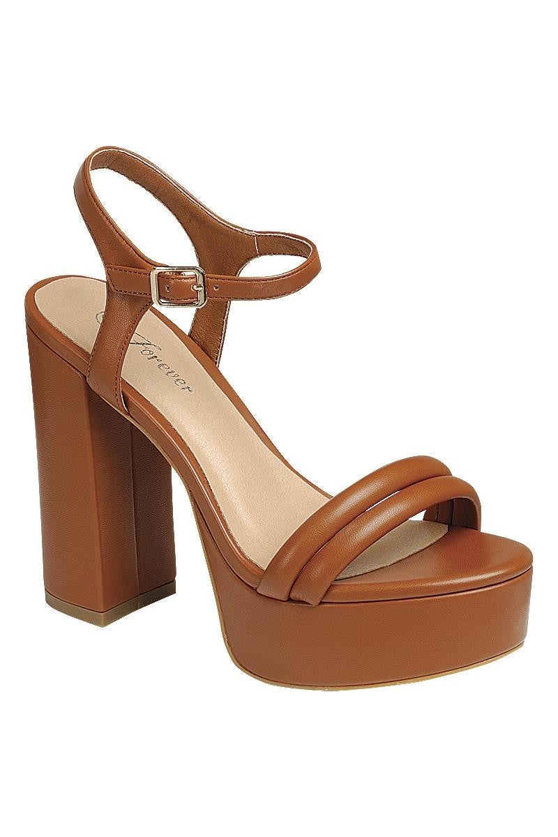 Women's Chunky High Ankle Strap Party Heel  FL-DARCY-01