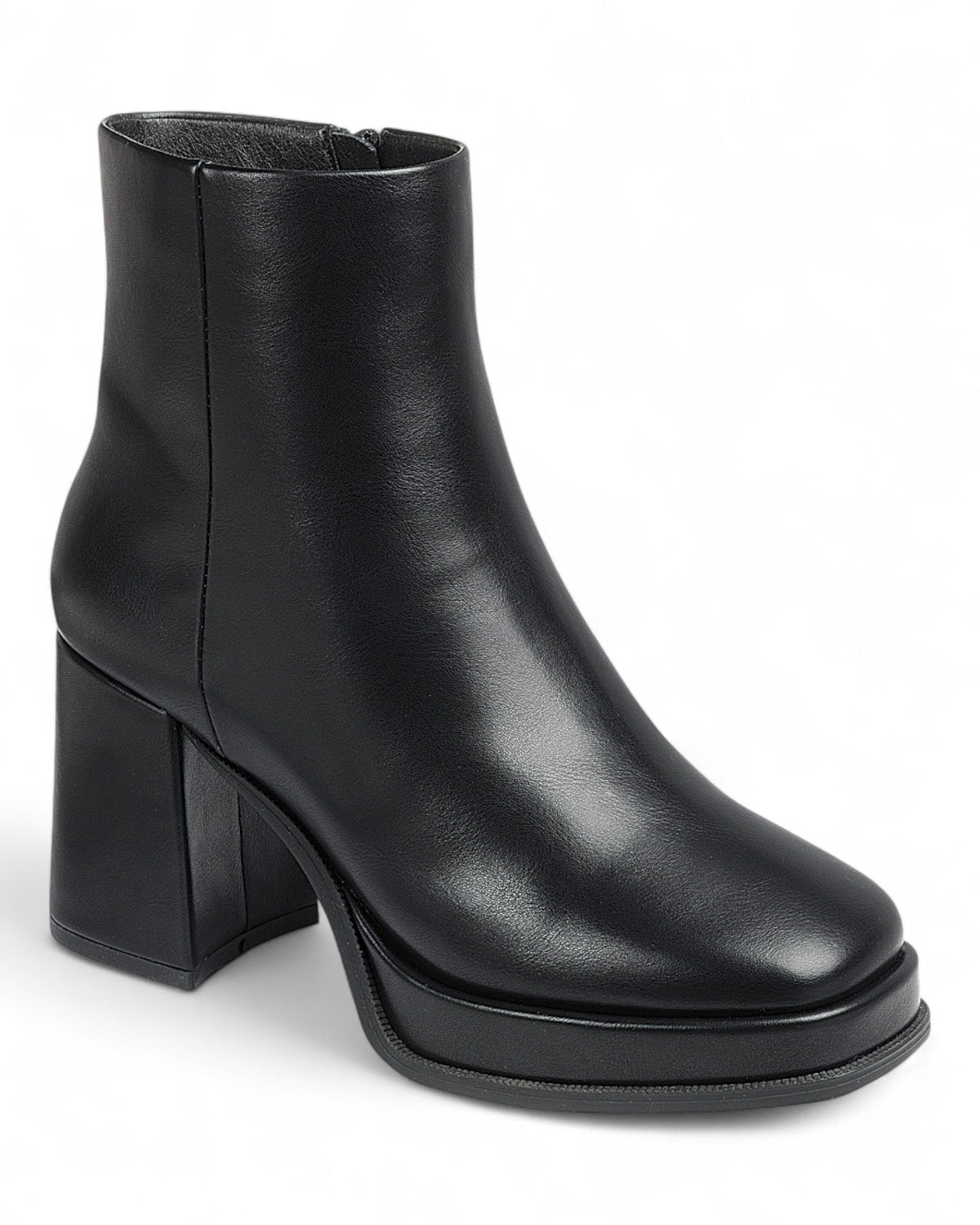 Women Chunky Heel Ankle Booties FL-DRAKE-1
