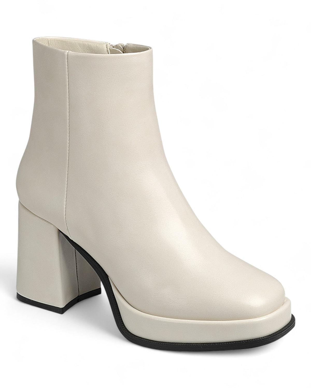Women Chunky Heel Ankle Booties FL-DRAKE-1