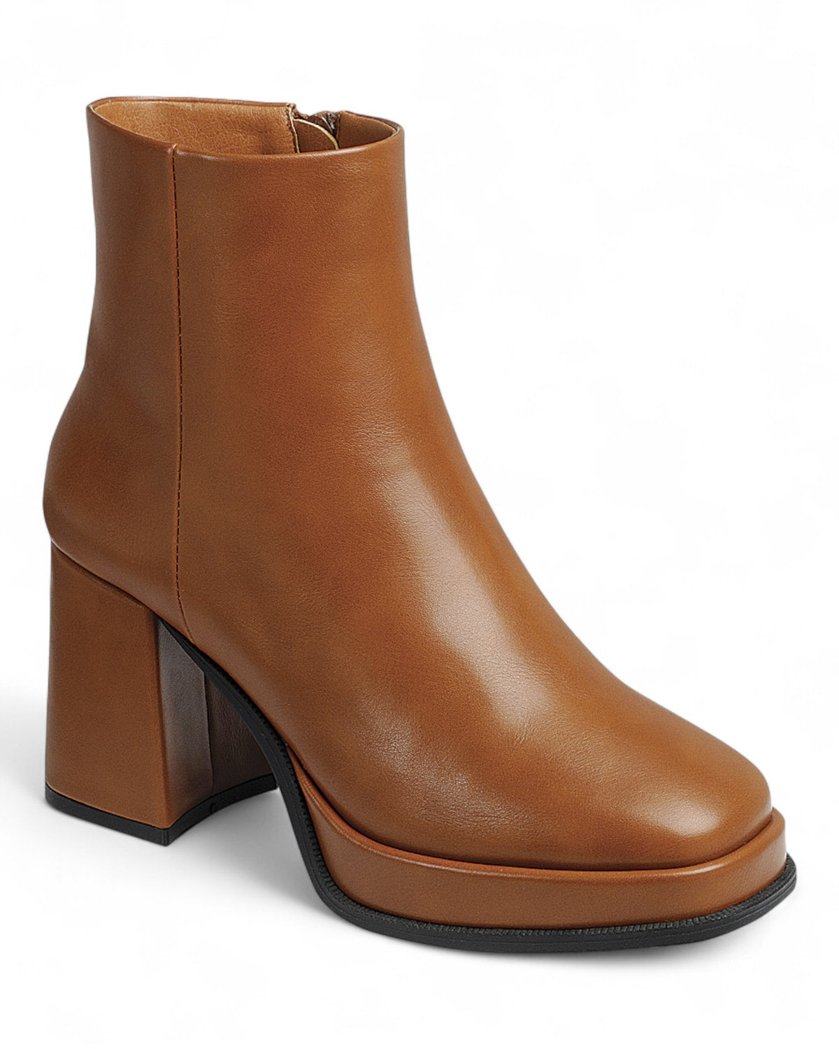 Women Chunky Heel Ankle Booties FL-DRAKE-1