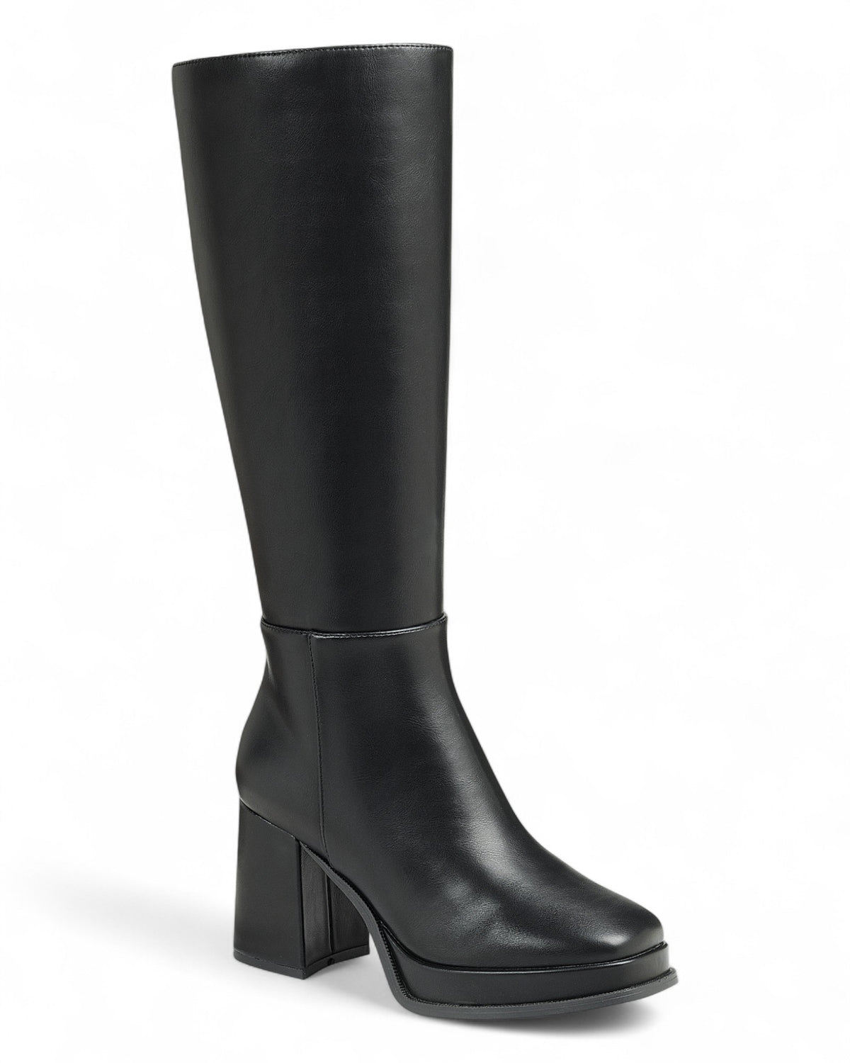 Women Chunky Heel Knee High Boots FL-DRAKE-2
