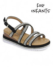Baby Infant Wedge Heel Slingback Sandal Shoes FL-ELLIE-91KA