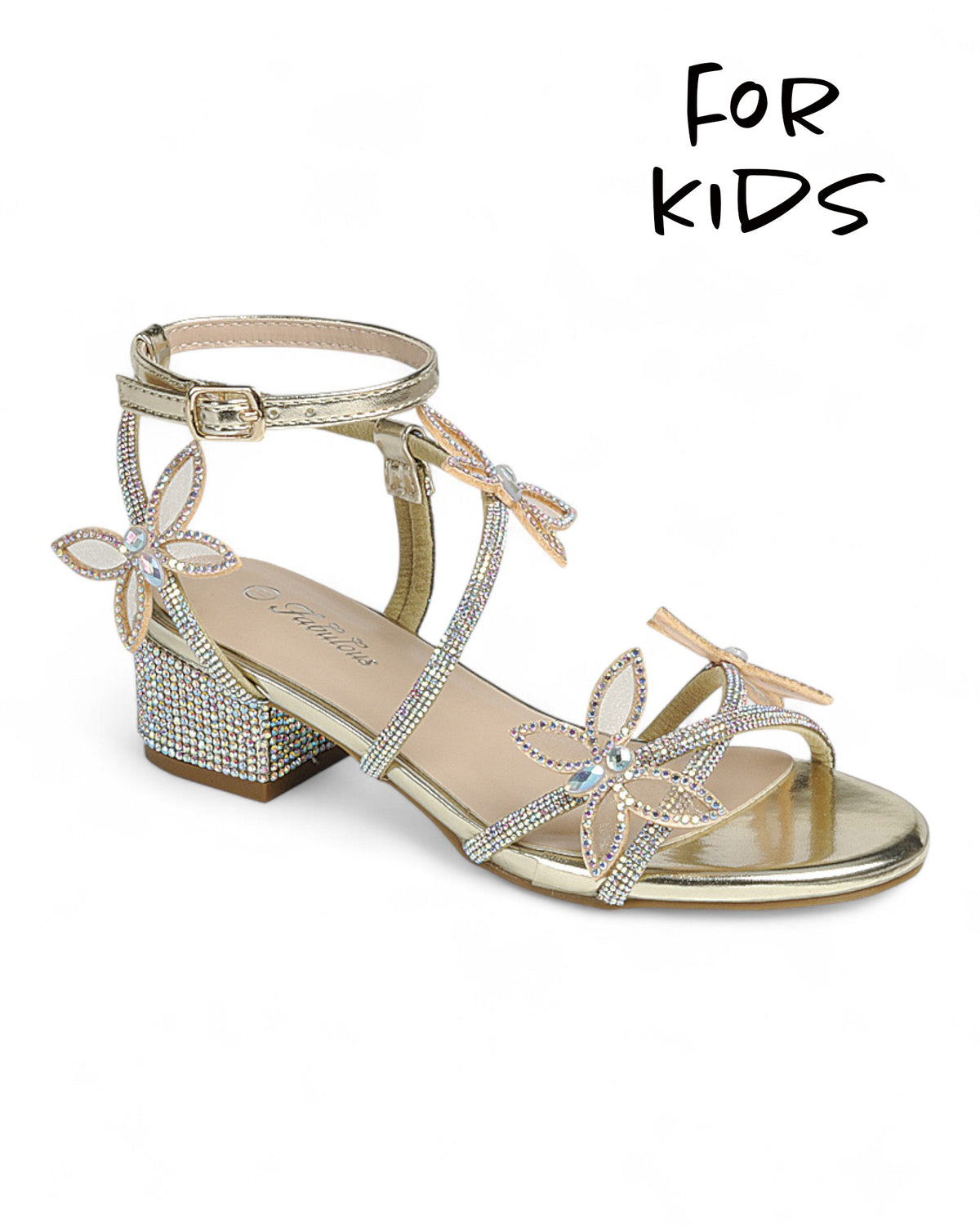 Kids Ankle Strap Sandal Shoes FL-ENCHANTING-21K
