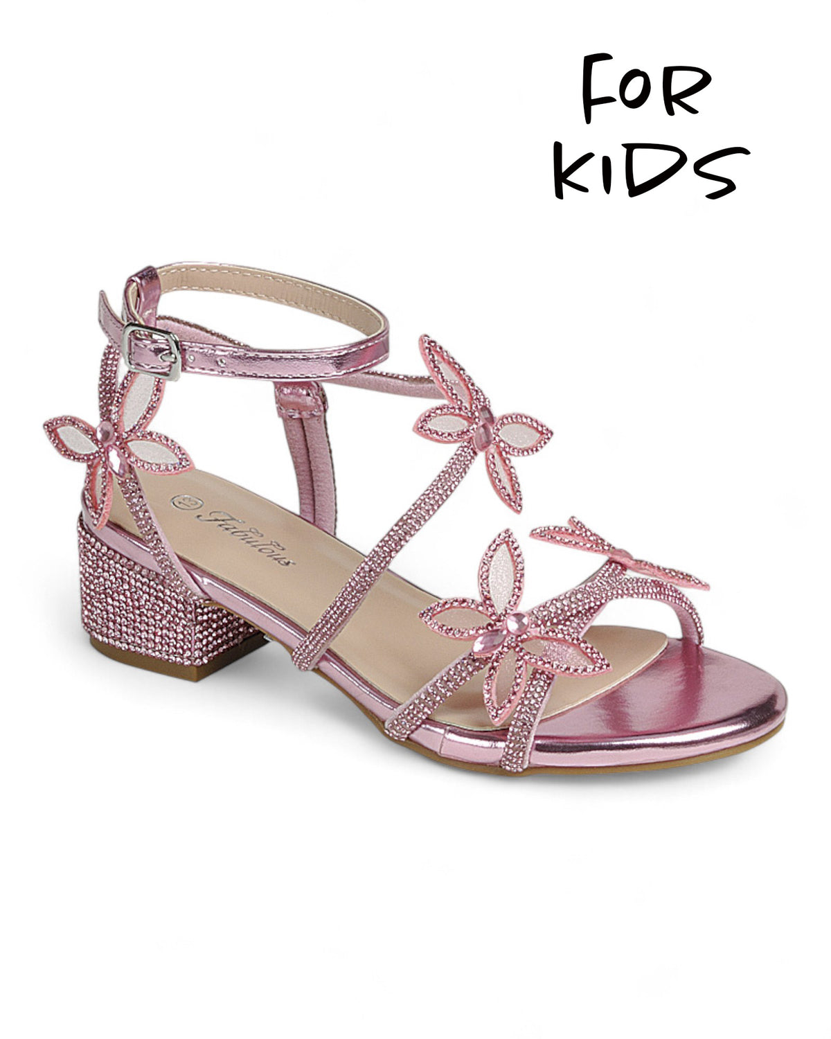 Kids Ankle Strap Sandal Shoes FL-ENCHANTING-21K