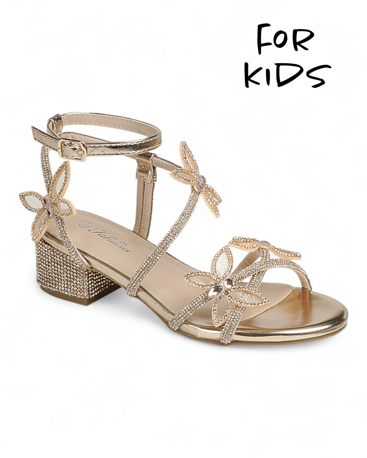 Kids Ankle Strap Sandal Shoes FL-ENCHANTING-21K