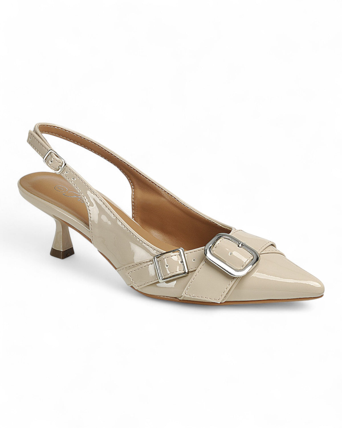 Women Kitten Heel Slingback Shoes FL-EQUITY-54