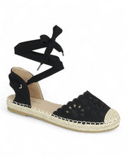 Women Ankle Tie Sandal Shoes FL-EXAM-18