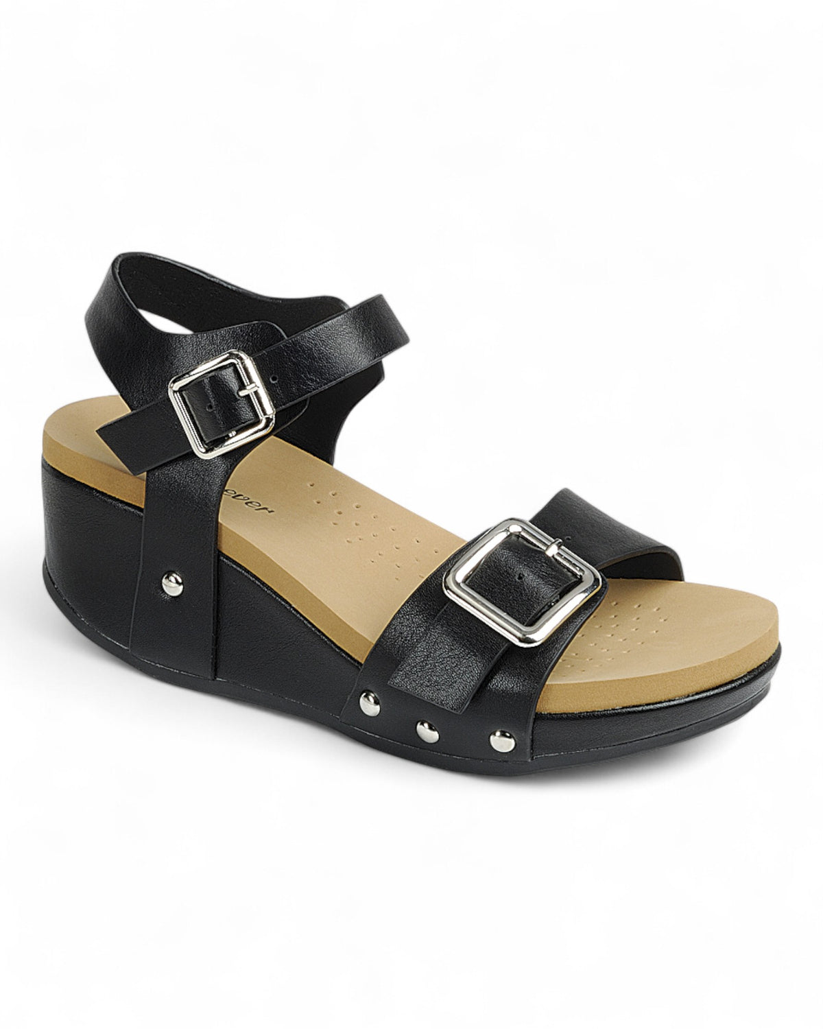 Women Wedge Heel Ankle Strap Sandals FL-FACE-25
