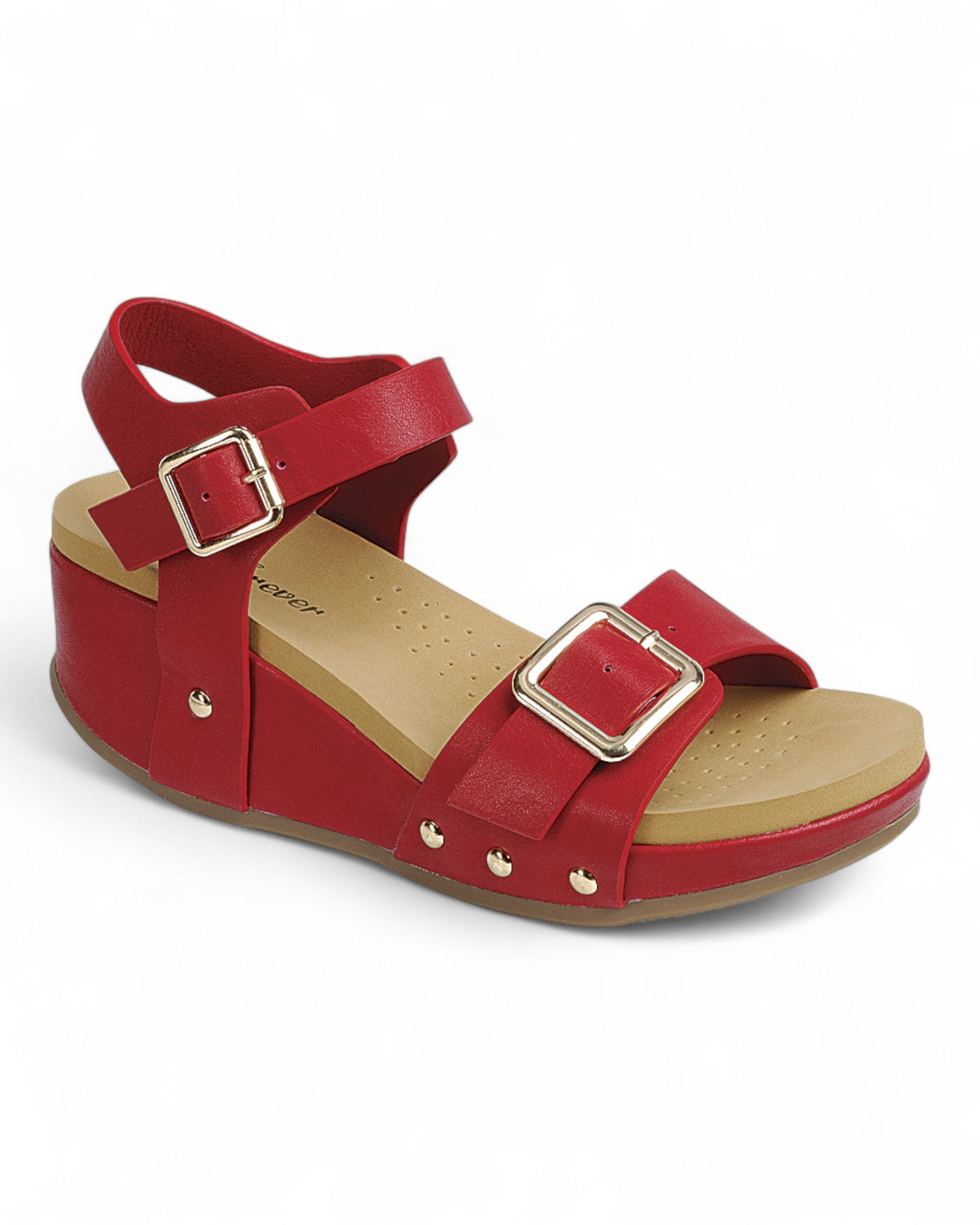 Women Wedge Heel Ankle Strap Sandals FL-FACE-25