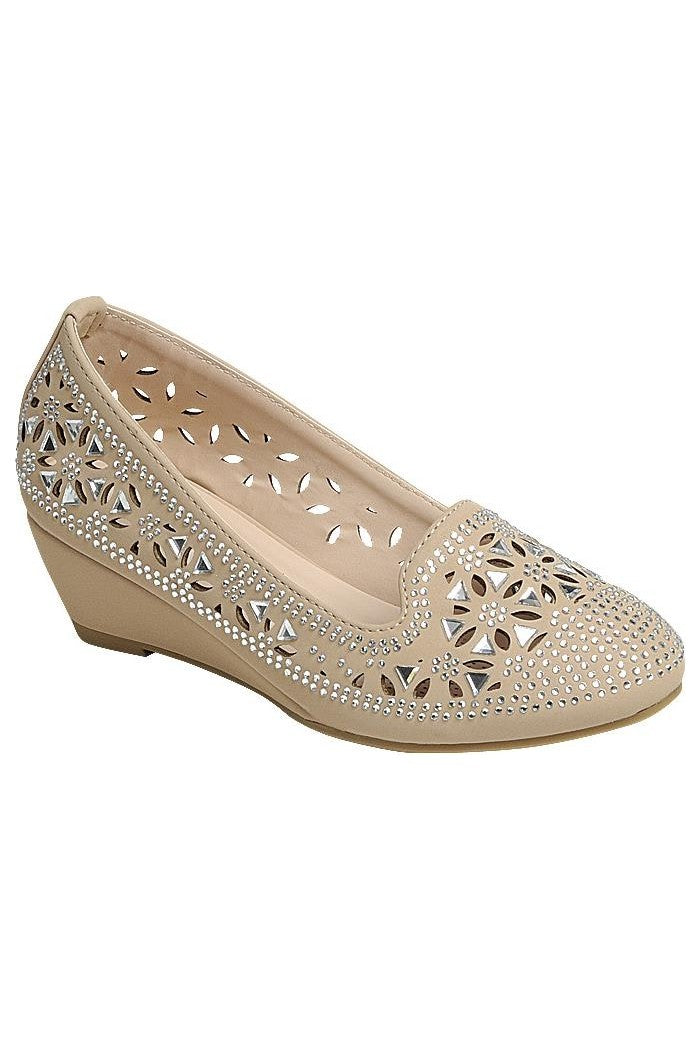 Kids Wedge Heel Party Shoes FL-FISHER-62K