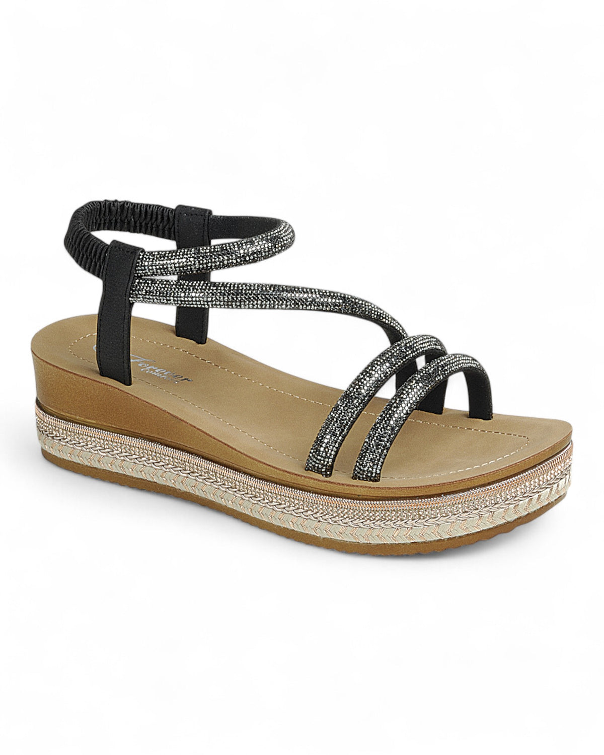 Women Wedge Heel Slingback Sandal Shoes FL-FORTUNE-02