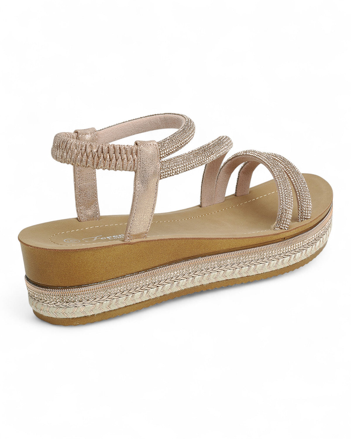 Women Wedge Heel Slingback Sandal Shoes FL-FORTUNE-02