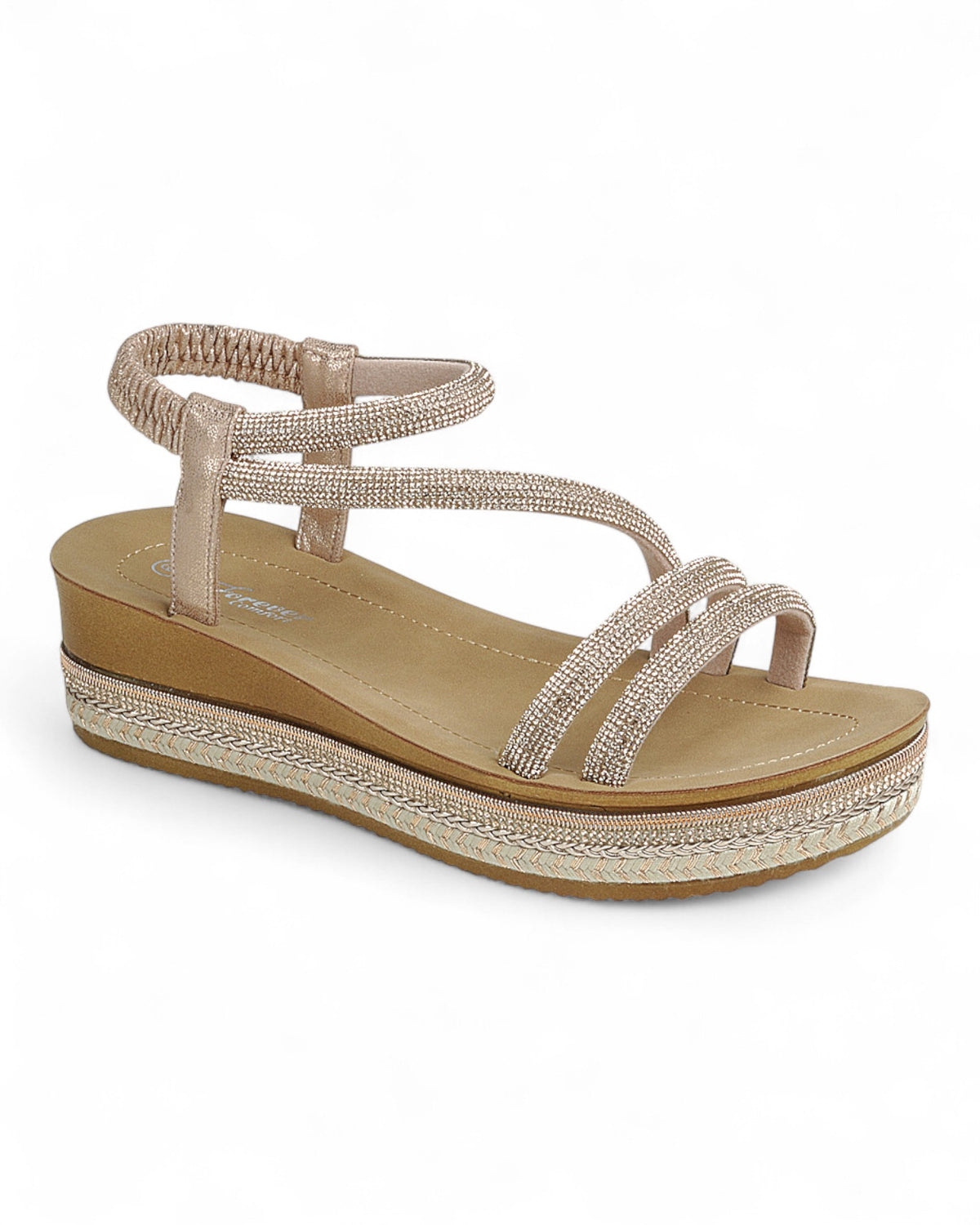 Women Wedge Heel Slingback Sandal Shoes FL-FORTUNE-02