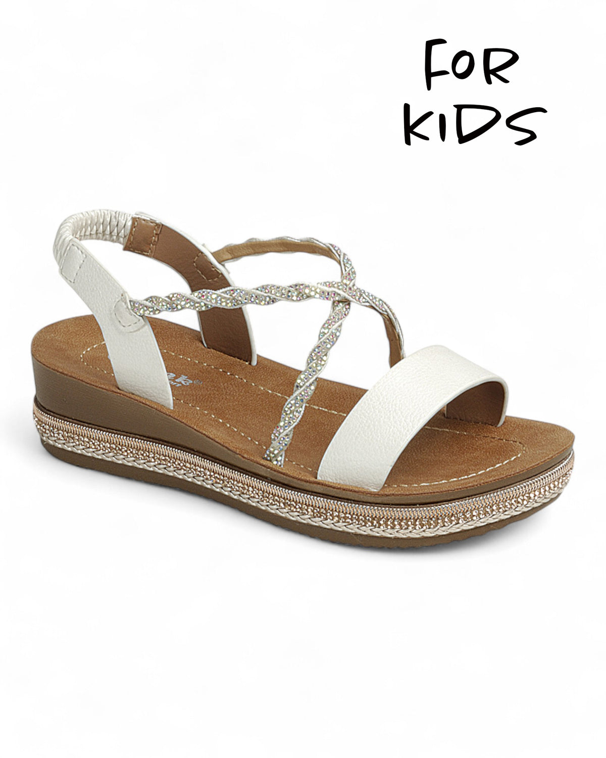 Kids Wedge Heel Slingback Sandal Shoes FL-FORTUNE-06K