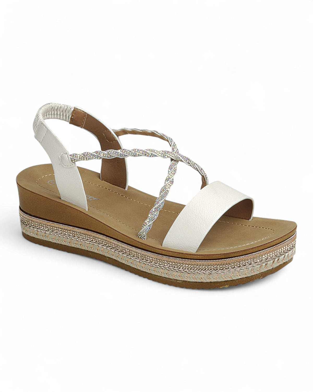 Women Wedge Heel Slingback Sandal Shoes FL-FORTUNE-06