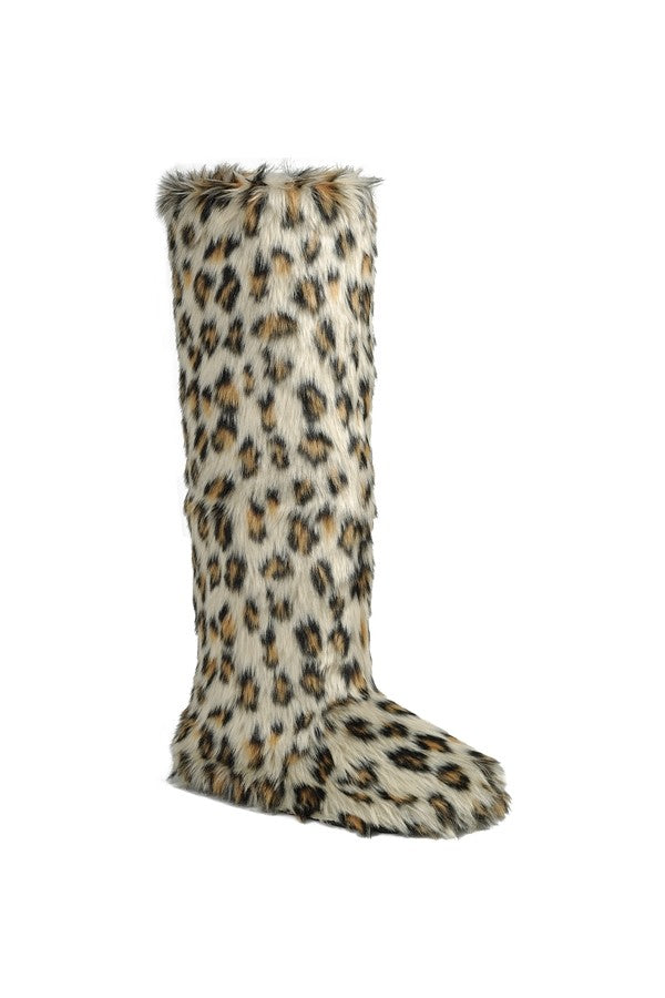 Women Knee High Boots FL-FURRY-46