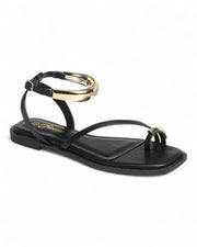 Women Ankle Strap Thong Sandal Shoes FL-HALF-61