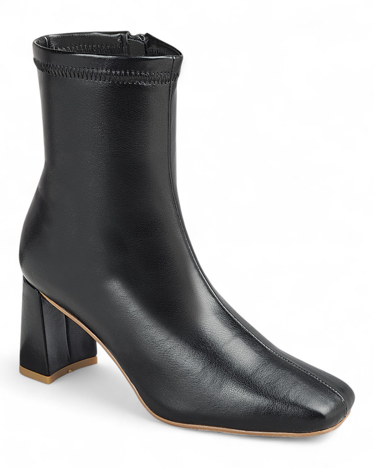 Women Chunky Heel Ankle Booties FL-INDEED-09
