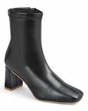 Women Chunky Heel Ankle Booties FL-INDEED-09