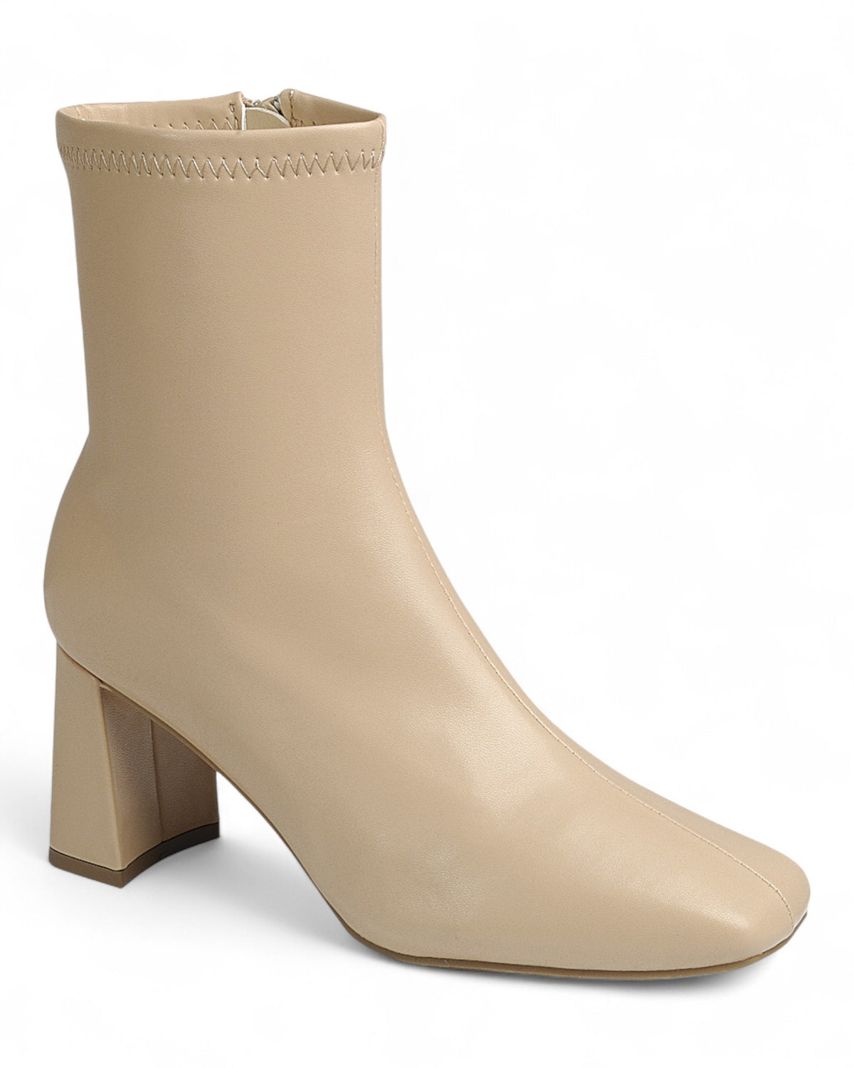 Women Chunky Heel Ankle Booties FL-INDEED-09