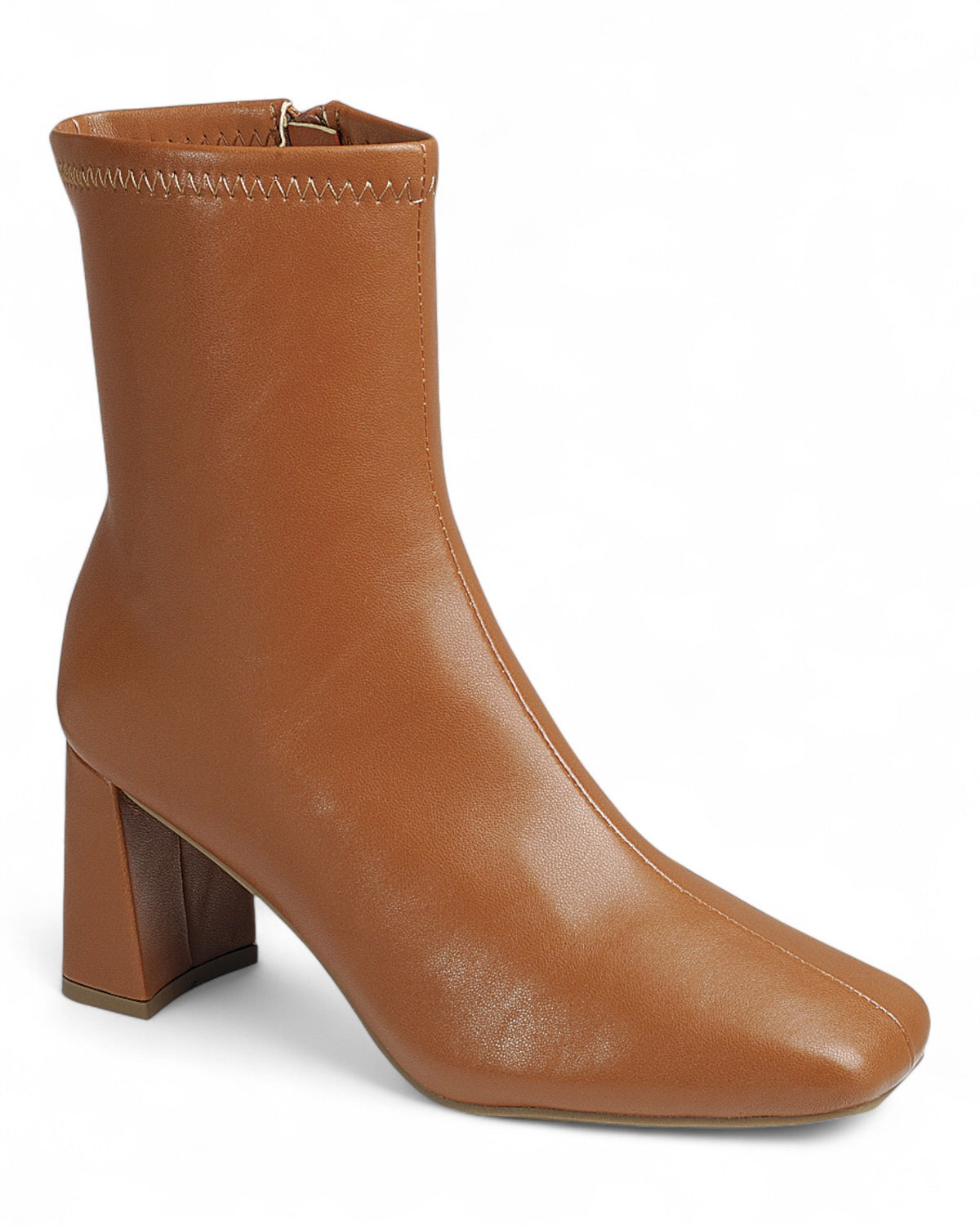 Women Chunky Heel Ankle Booties FL-INDEED-09