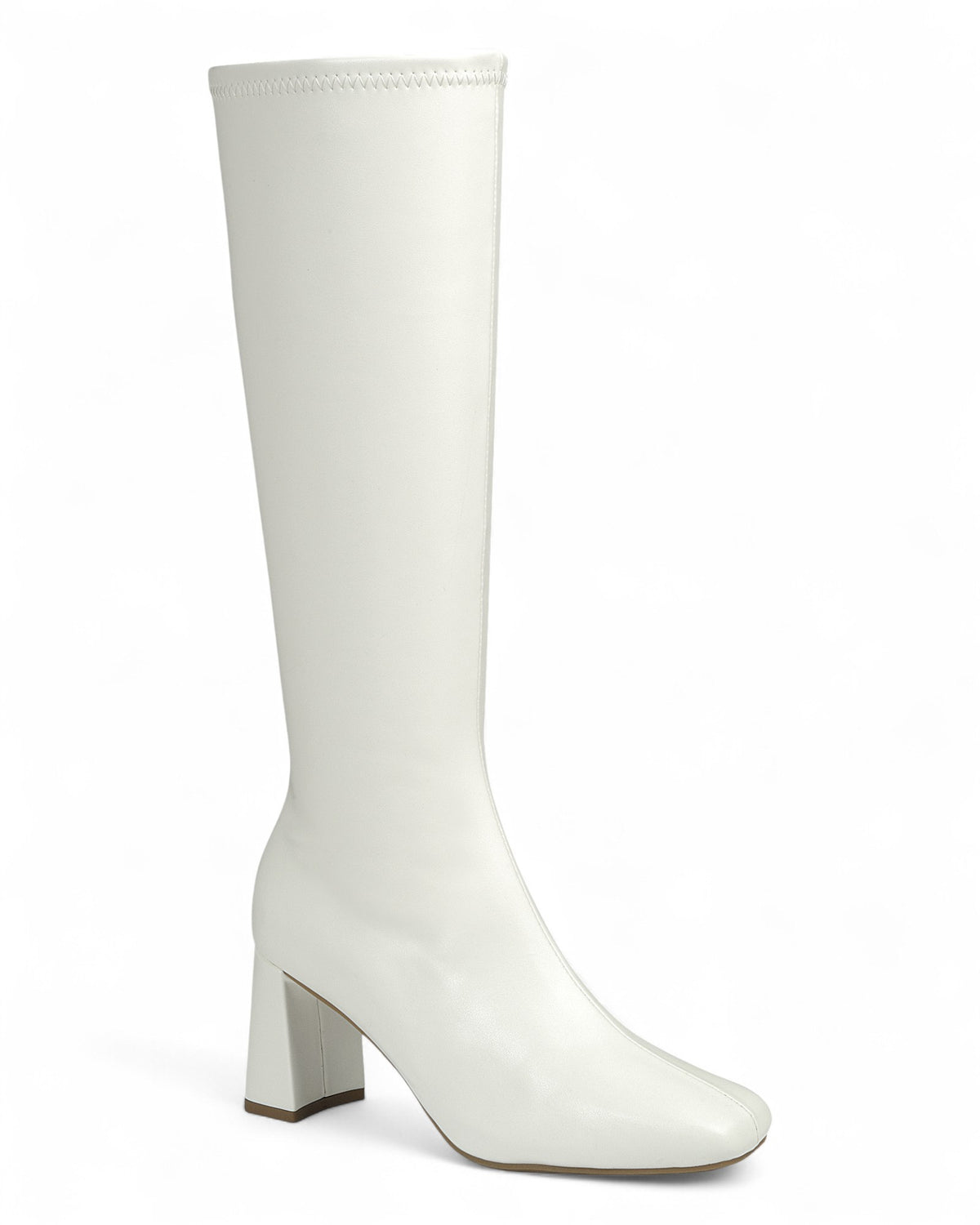 Women Chunky Heel Knee High Boots FL-INDEED-19