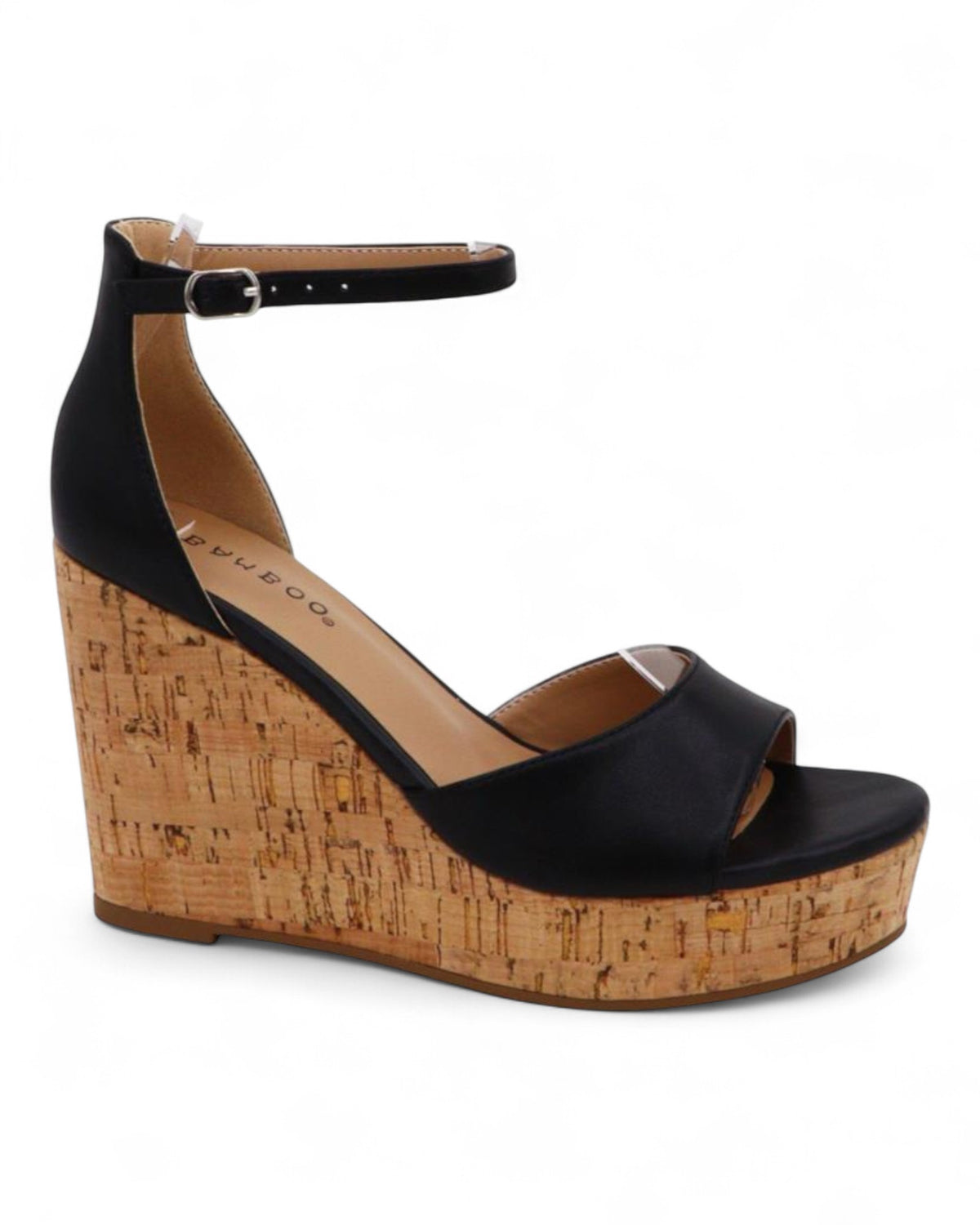 Women Wedge Heel Ankle Strap Sandal Shoes JP-LILO-17