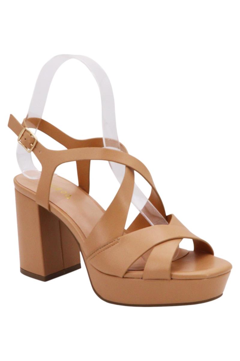 Women Chunky Heel Slingback Party Shoes JP-LOGIN-10