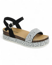 Women Ankle Strap Sandal Shoes FL-LABEL-11