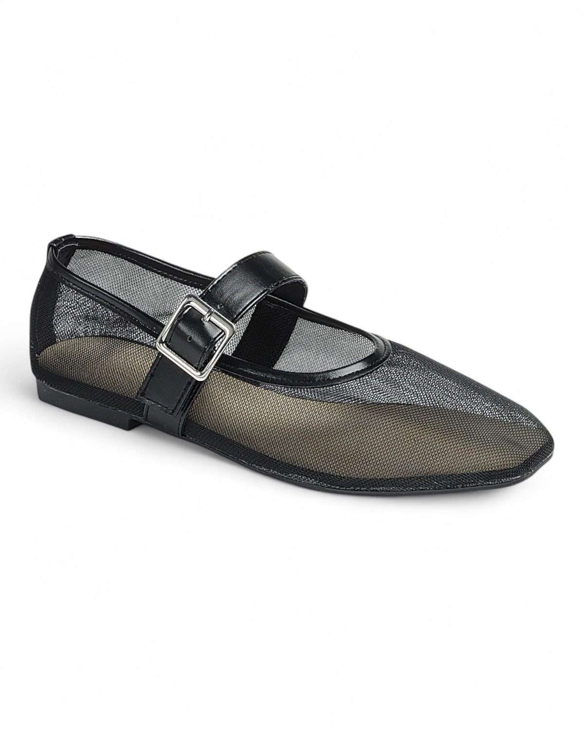 Women Ankle Strap Flat Shoes FL-MARCY-34