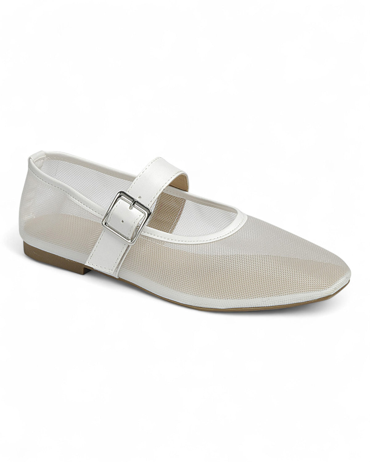 Women Ankle Strap Flat Shoes FL-MARCY-34