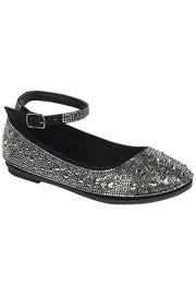 Kids Ankle Strap Flat Shoes FL-MARIANA-35K