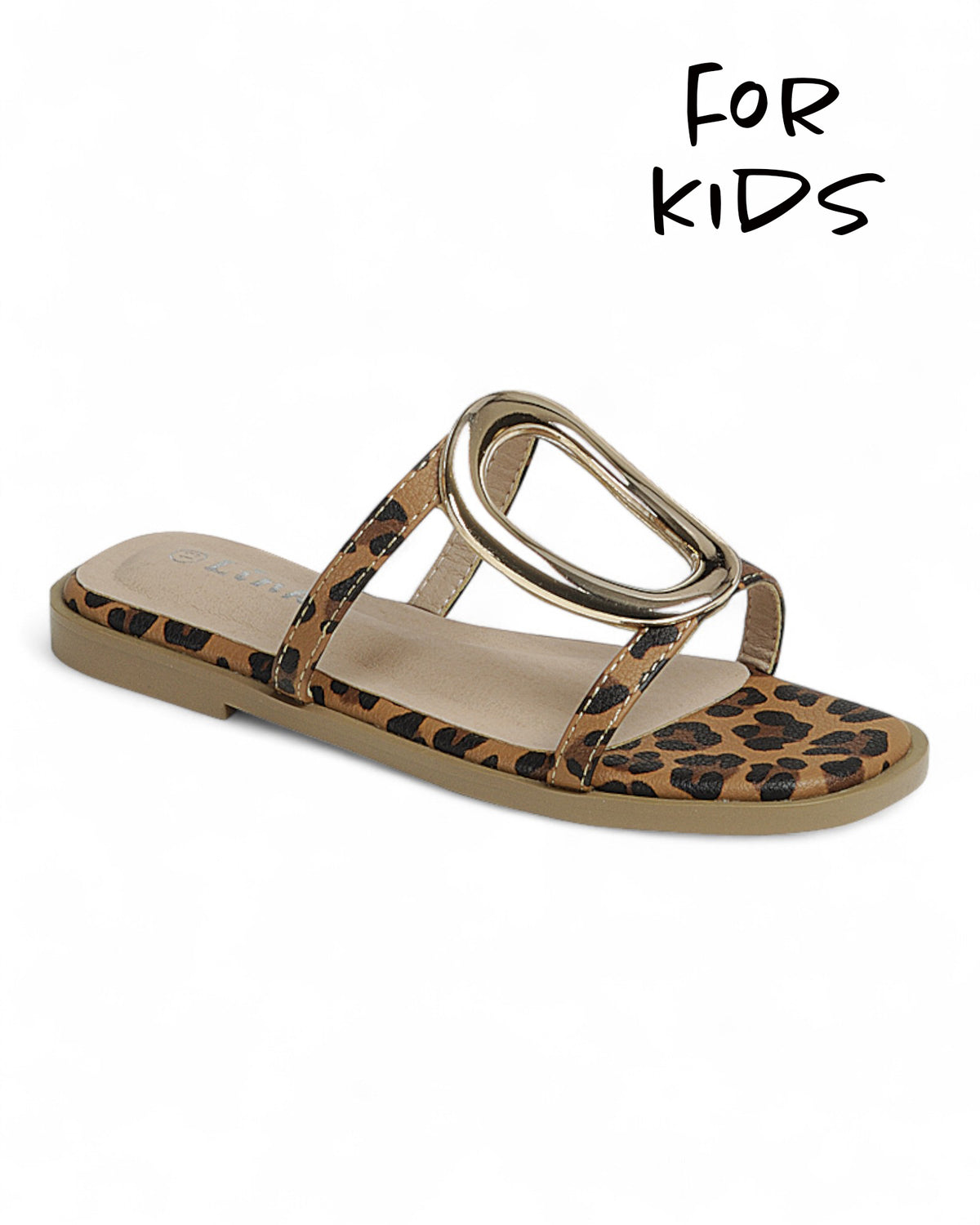 Kids Flip Flop Sandal Shoes FL-METAL-03K