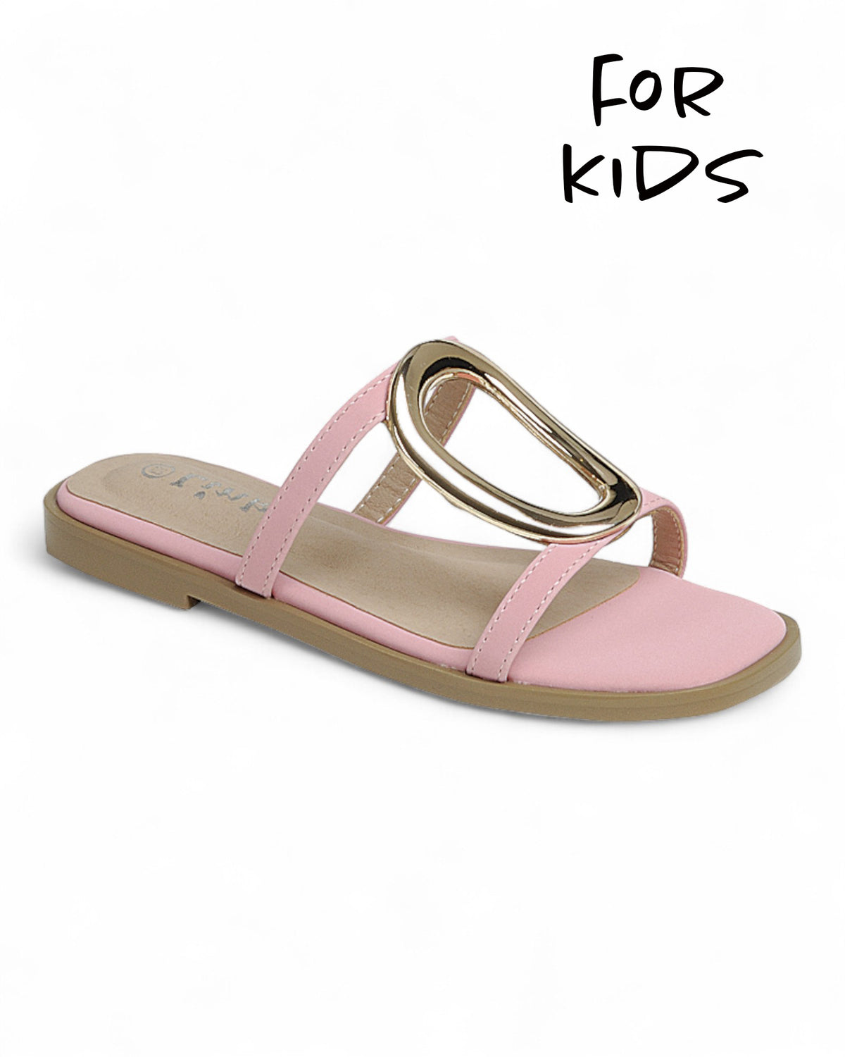 Kids Flip Flop Sandal Shoes FL-METAL-03K