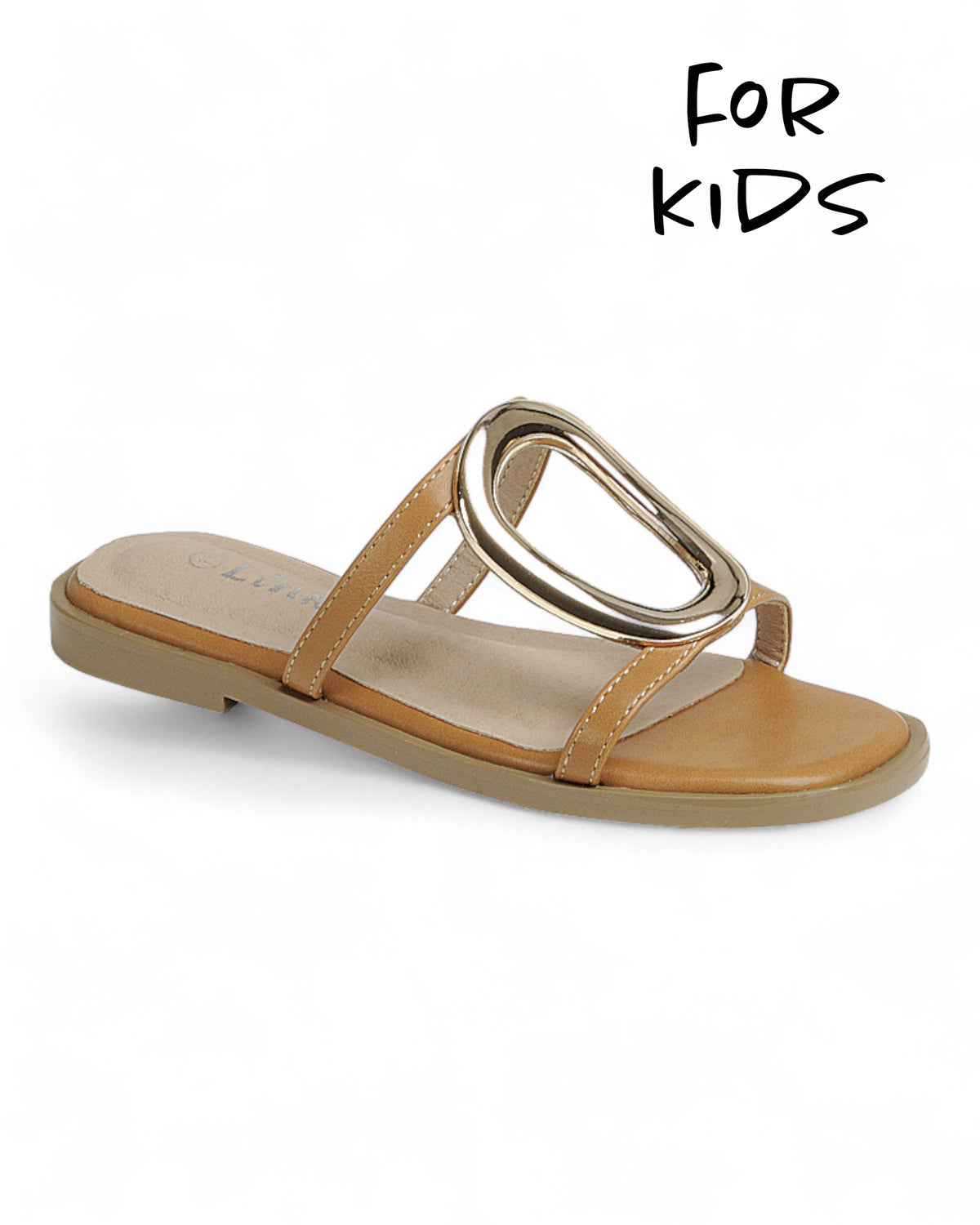 Kids Flip Flop Sandal Shoes FL-METAL-03K