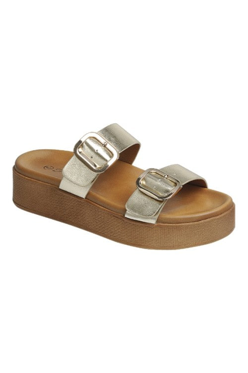 Women Easy Slip on Sandal Shoes FL-MIRROR-21