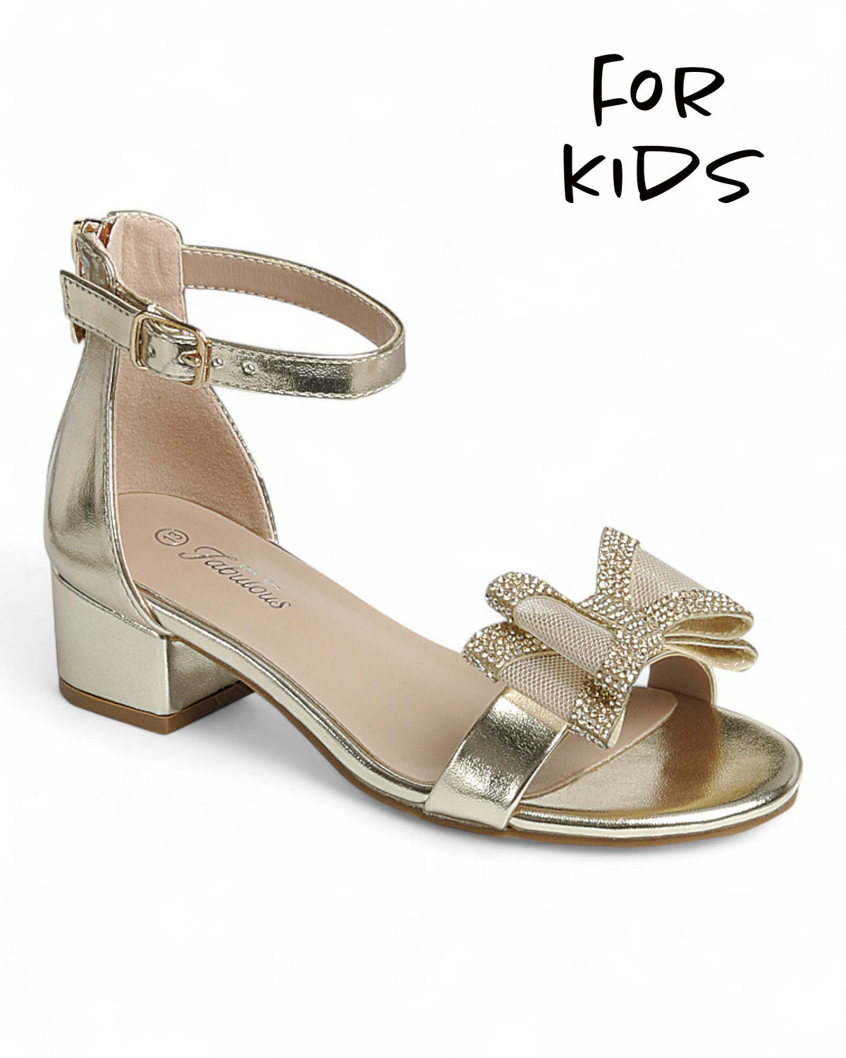 Kids Ankle Strap Party Shoes FL-NATALIE-64K