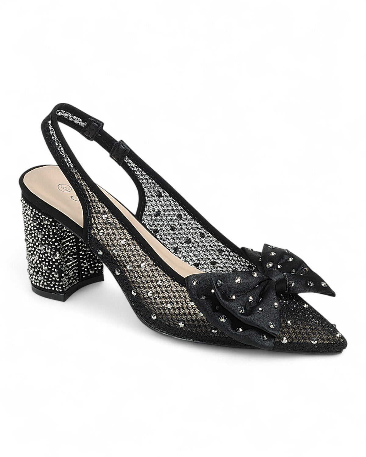 Women Chunky Heel Slingback Sandal Shoes FL-NELLY-21