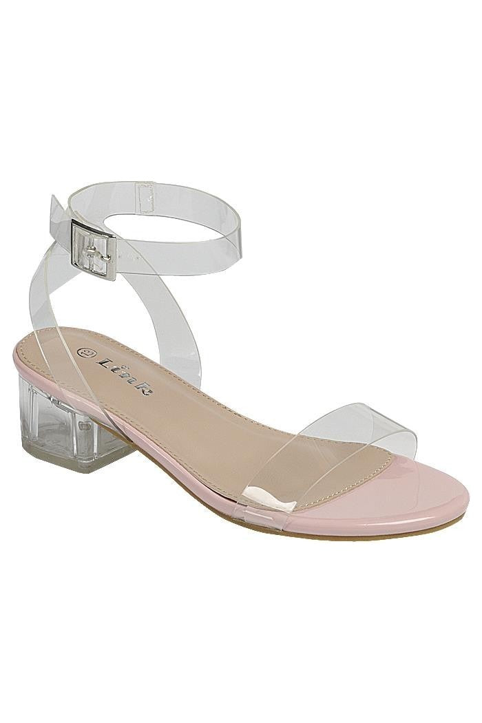 Kid's Summer Chunky Heel Ankle Strap Sandals FL-NOTARY-30K