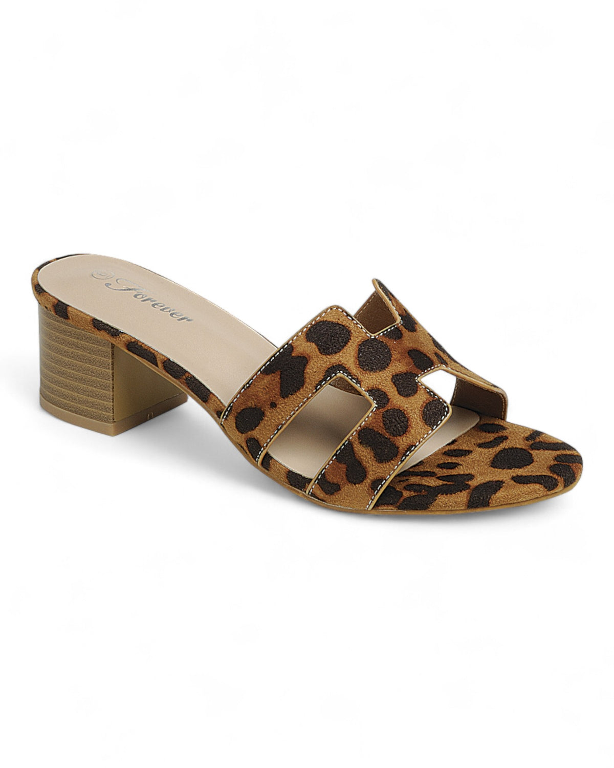Women Chunky Heel Easy Slip on Sandal Shoes FL-PRIDE-22
