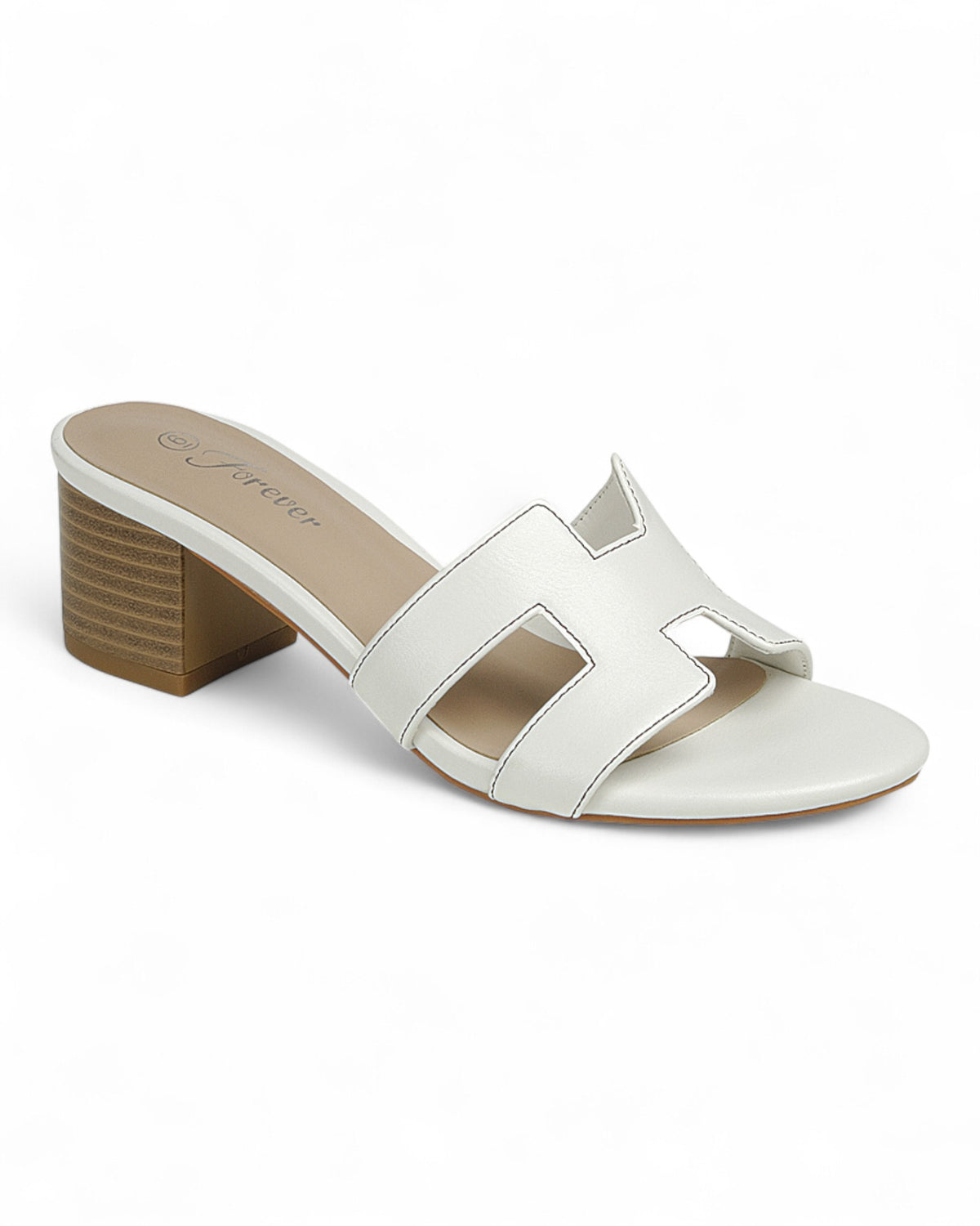 Women Chunky Heel Easy Slip on Sandal Shoes FL-PRIDE-22