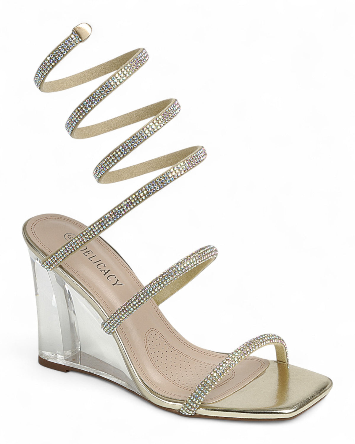 Women Wedge Heel Ankle Strap Shoes FL-QUARTZ-20