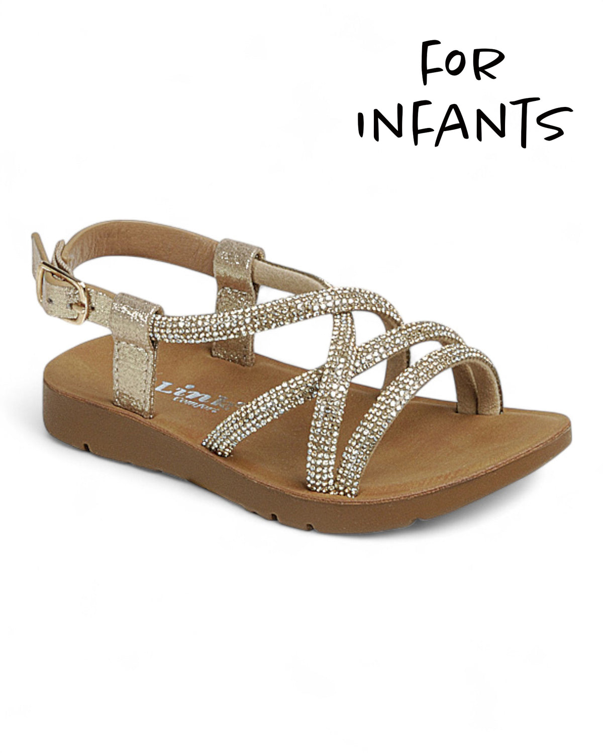Infants Girls Slingback Sandal Shoes REFORM-103KA