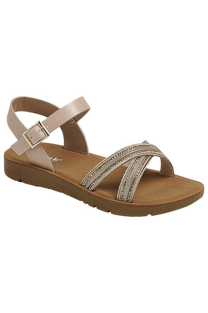 Kids Ankle Strap Sandal Shoes FL-RENOVATE-14K