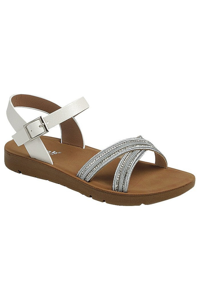 Kids Ankle Strap Sandal Shoes FL-RENOVATE-14K