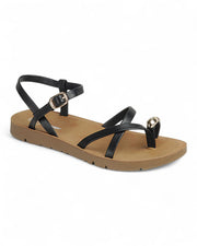 Women Ankle Strap Thong Sandal Shoes  FL-RENOVATE-58