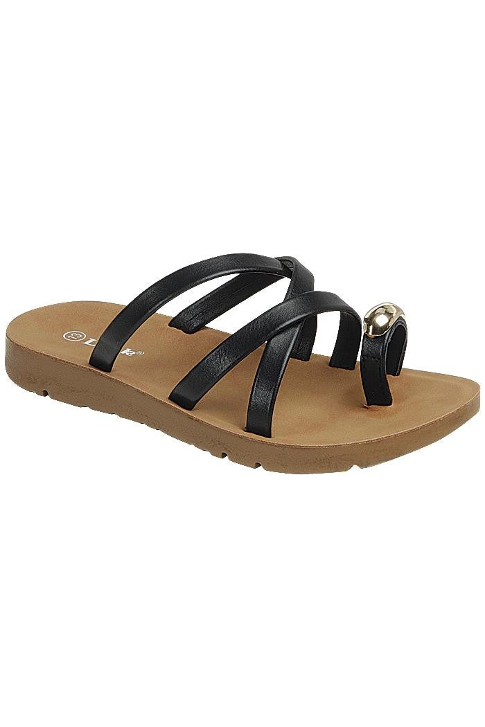 Women Easy Slip on Thong Sandal Shoes FL-RENOVATE-78